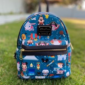 Disney Parks “Kingdom of Cute” Loungefly Backpack💚💙